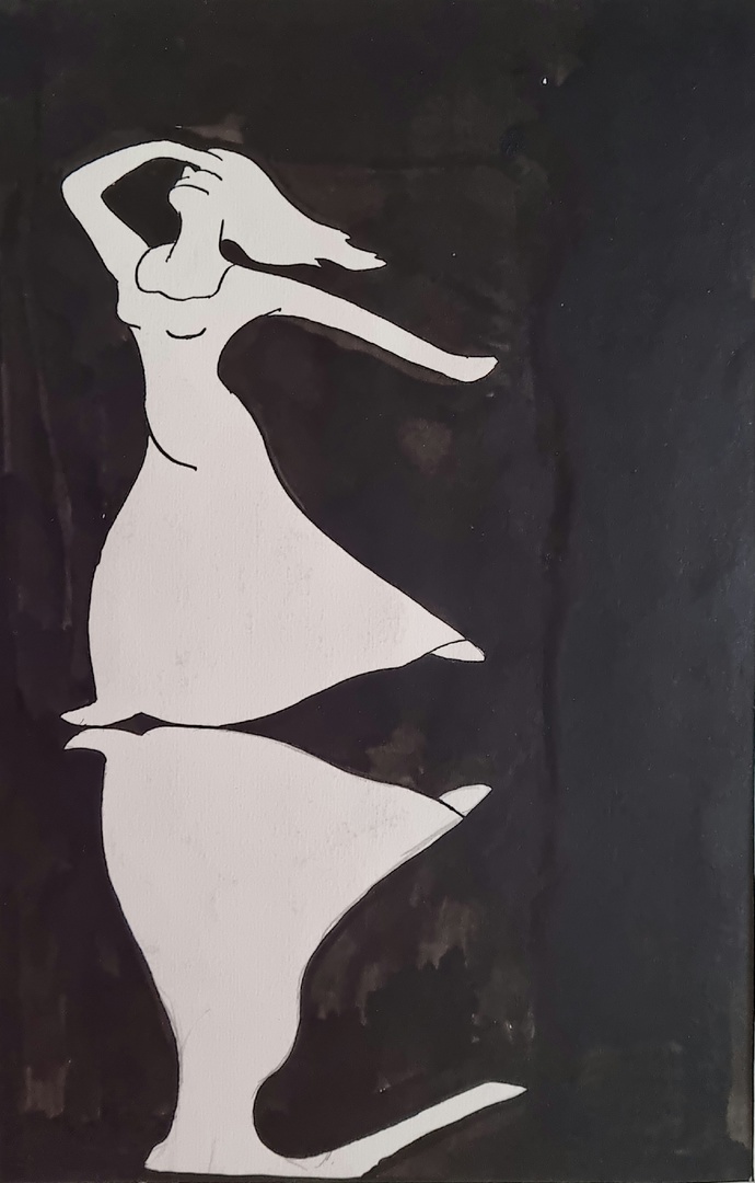 Отчаяние.  Художник Небесный Рыцарь (В.А.Михайлов)