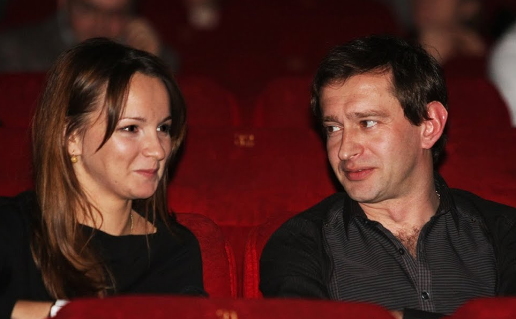 Константин со второй женой Ольгой