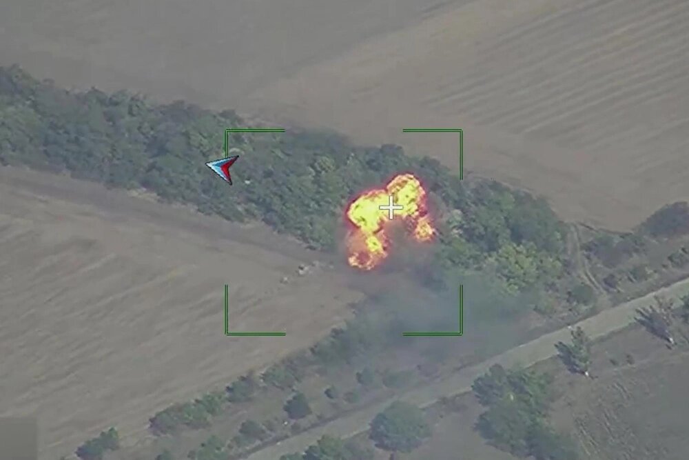    Работа БПЛА «Герань-2». Фото: Министерство обороны РФ