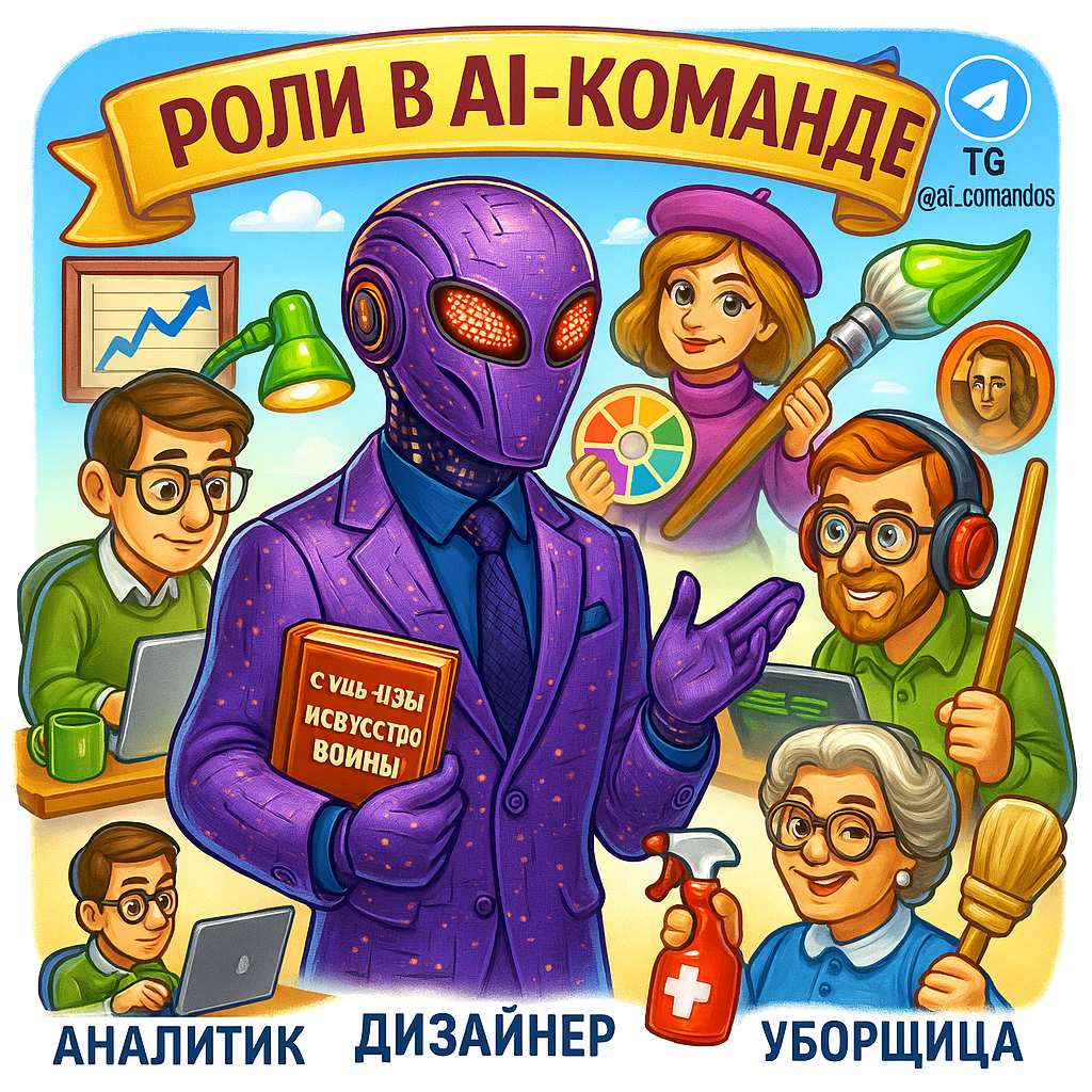    Роли в AI-команде: 8 незаменимых специалистов, без которых AI-проект точно завалится Дмитрий Попов | Comandos.ai