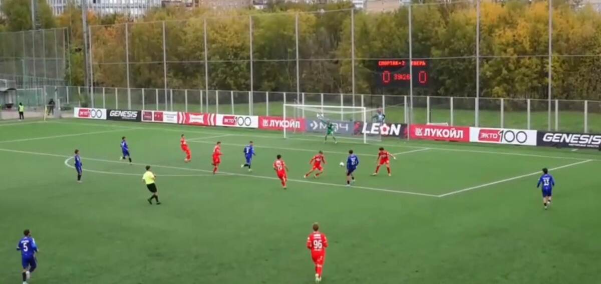 Передача Егора Панкова показала болельщикам высокий уровень возможностей в его игре.