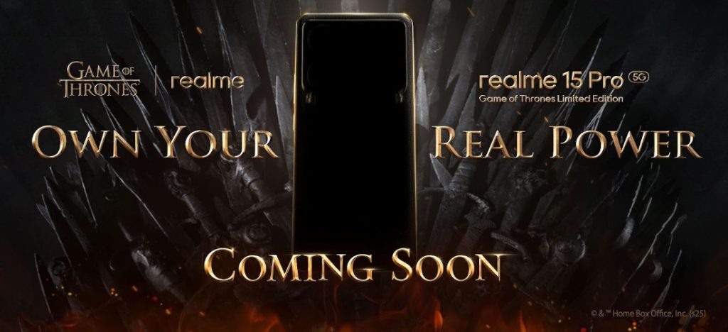   Realme / HBO / GAME OF THRONES