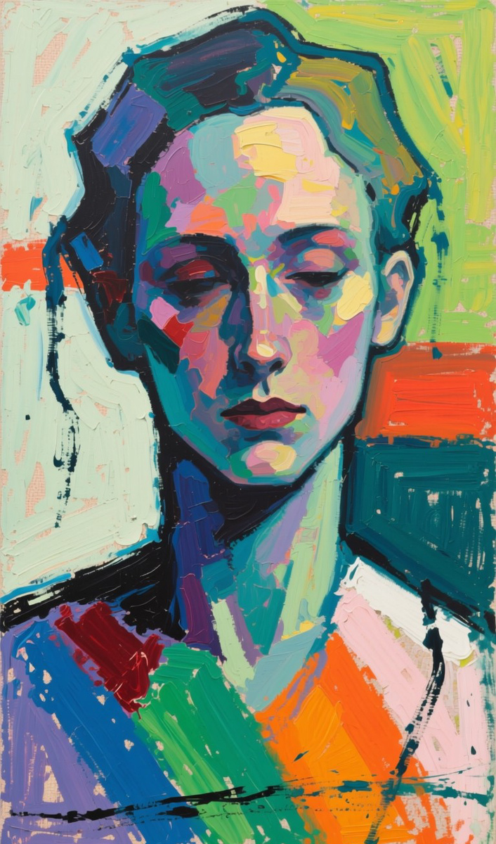 В тишине. Иллюстрация создана с помощью нейросети StableDiffusion и программы Photoshop.