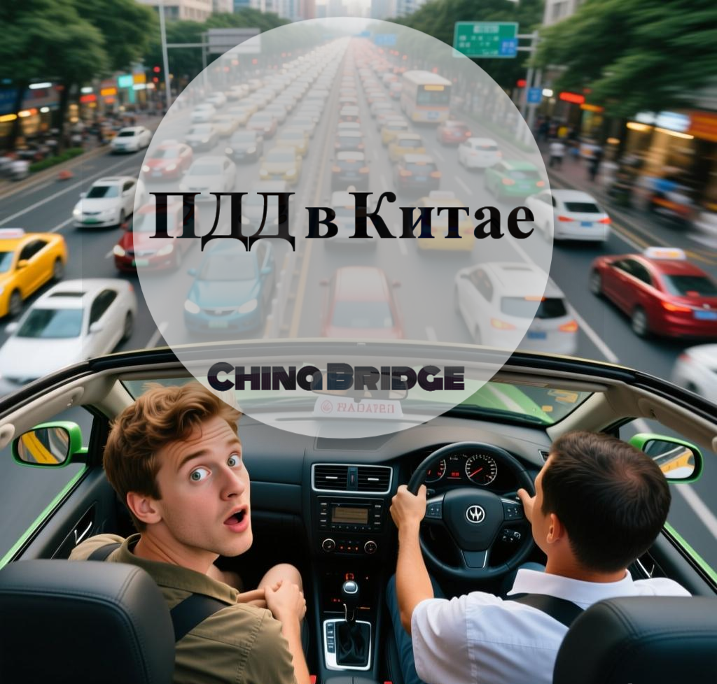 Пробка в Гуанчжоу. Местные водители мастерски предсказывают маневры друг друга, но для иностранца это может быть стрессом.