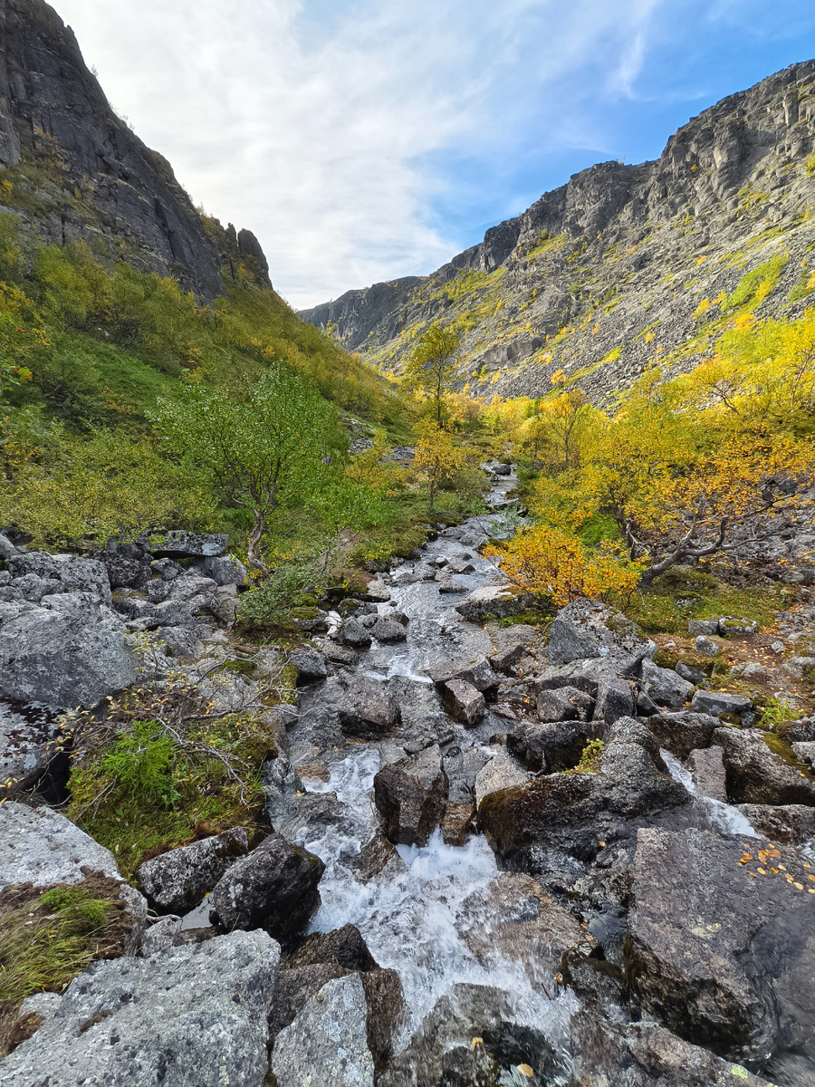 Горный ручей Юмъекорруай