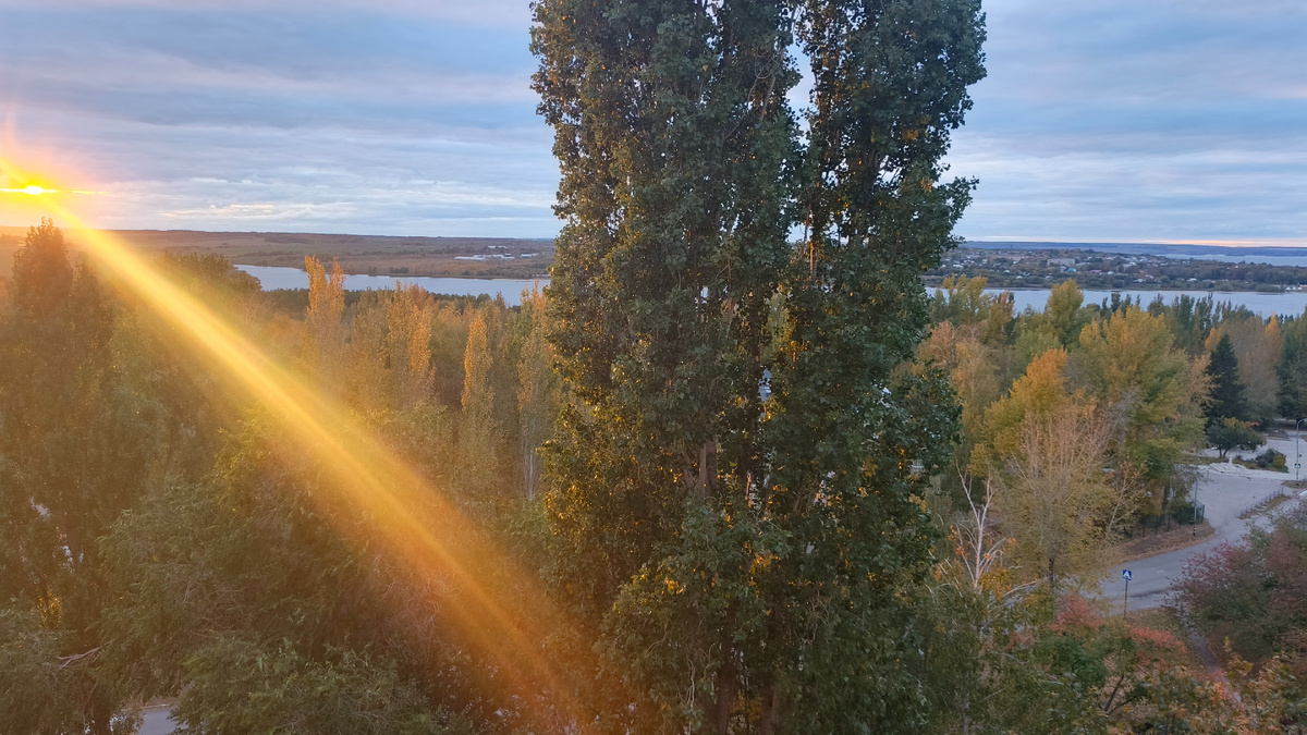 Мой снимок, до того, как его дорисует ИИ. 