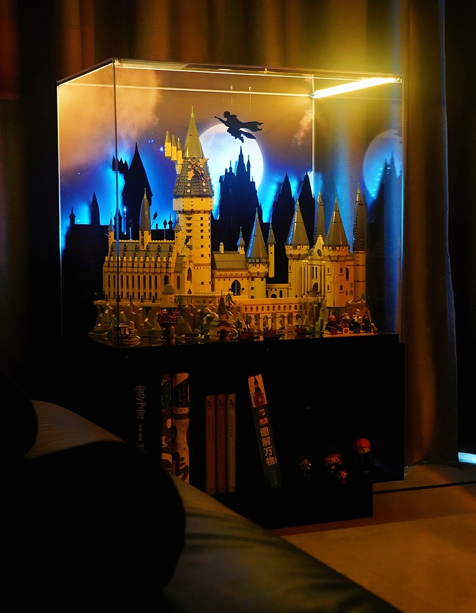 Galabricks Бокс для Lego Harry Potter Hogwarts c LED-подсветкой