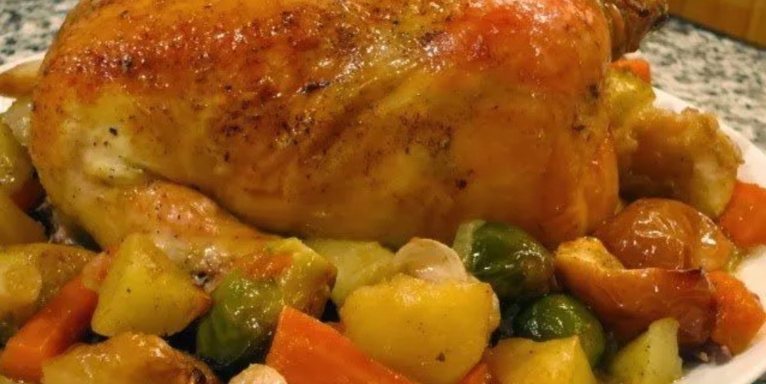 Нежнейшая курочка с хрустящей корочкой — пальчики оближешь!