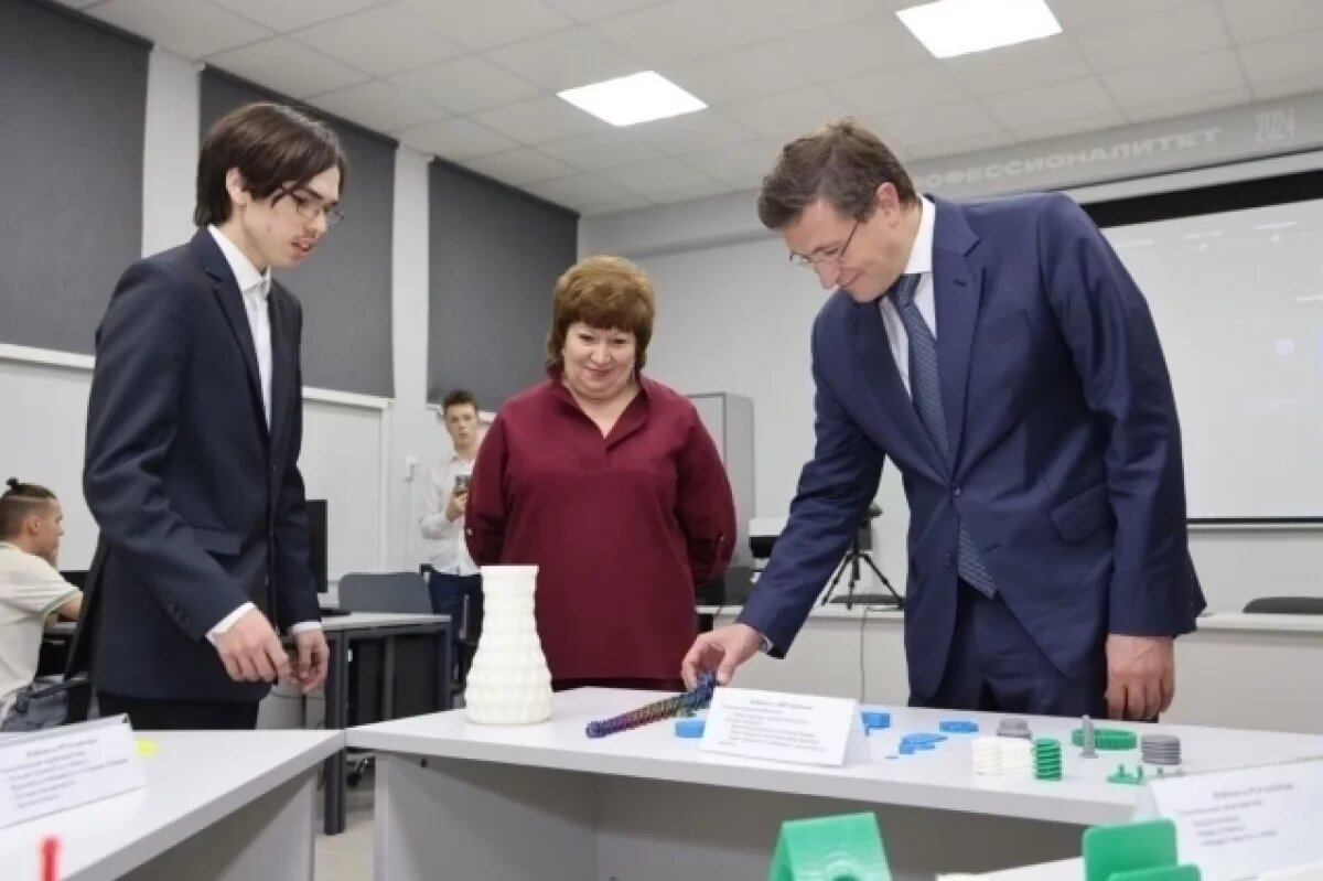    Глеб Никитин посетил нижегородские техникумы