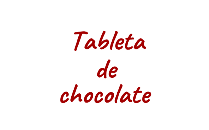 Tableta de chocolate
