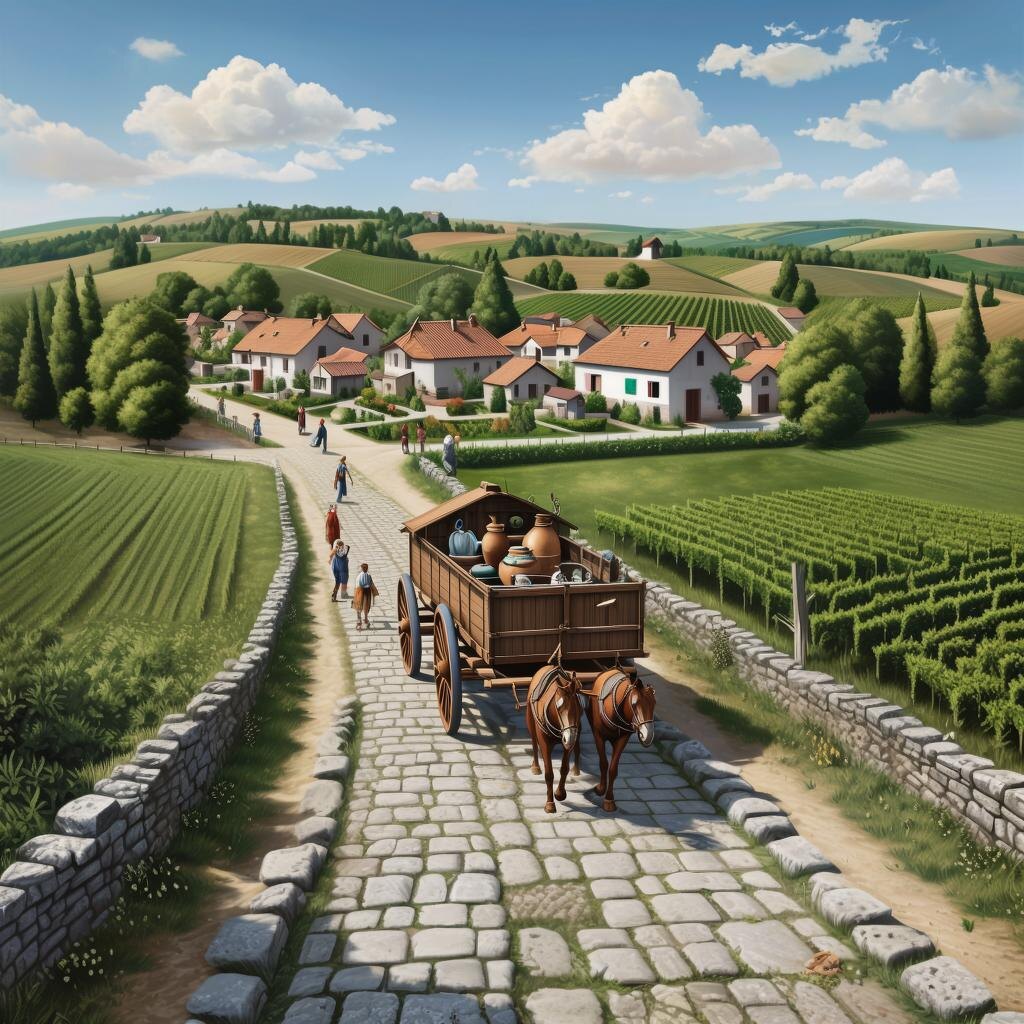 Ferrari былых времен по дорогам былых времен