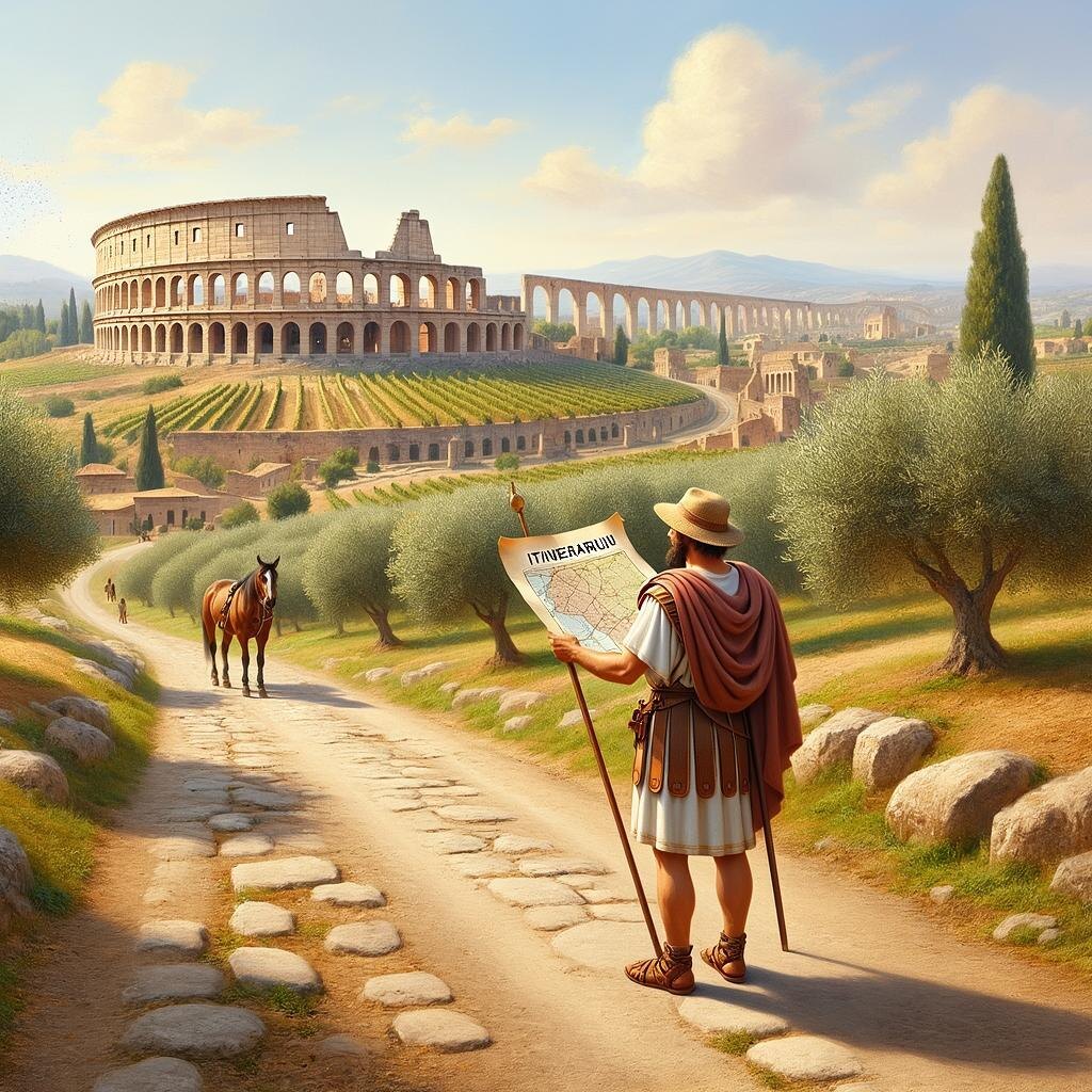 Карта - itineraria былых лет