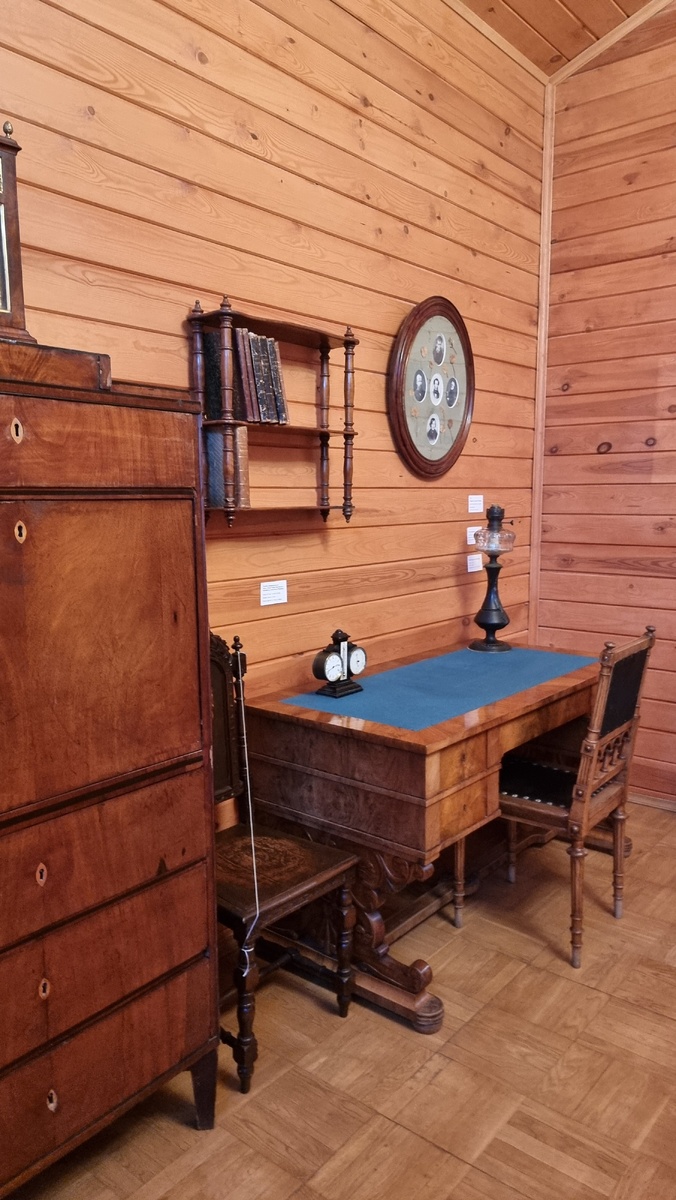 Рабочий кабинет Николая Рериха в Изваре