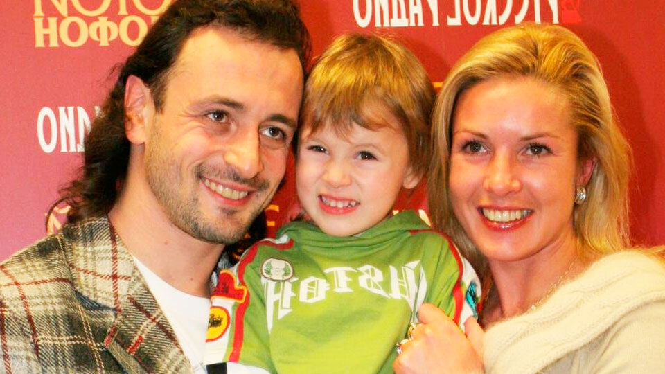 Ирина Лобачева и Илья Авербух с сыном Мартином. Фото из открырых источников