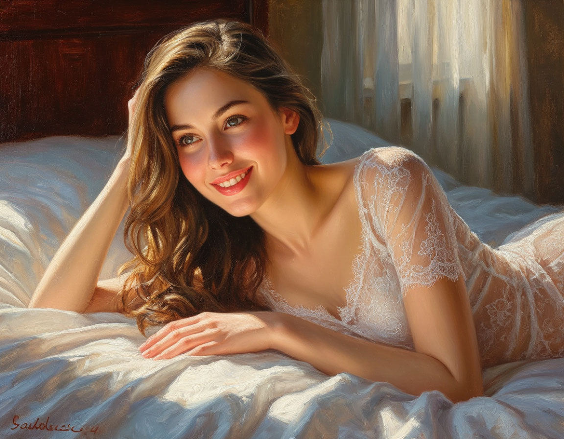 Портрет Элеоноры Ван Дорен – *Артур Ленстер* 