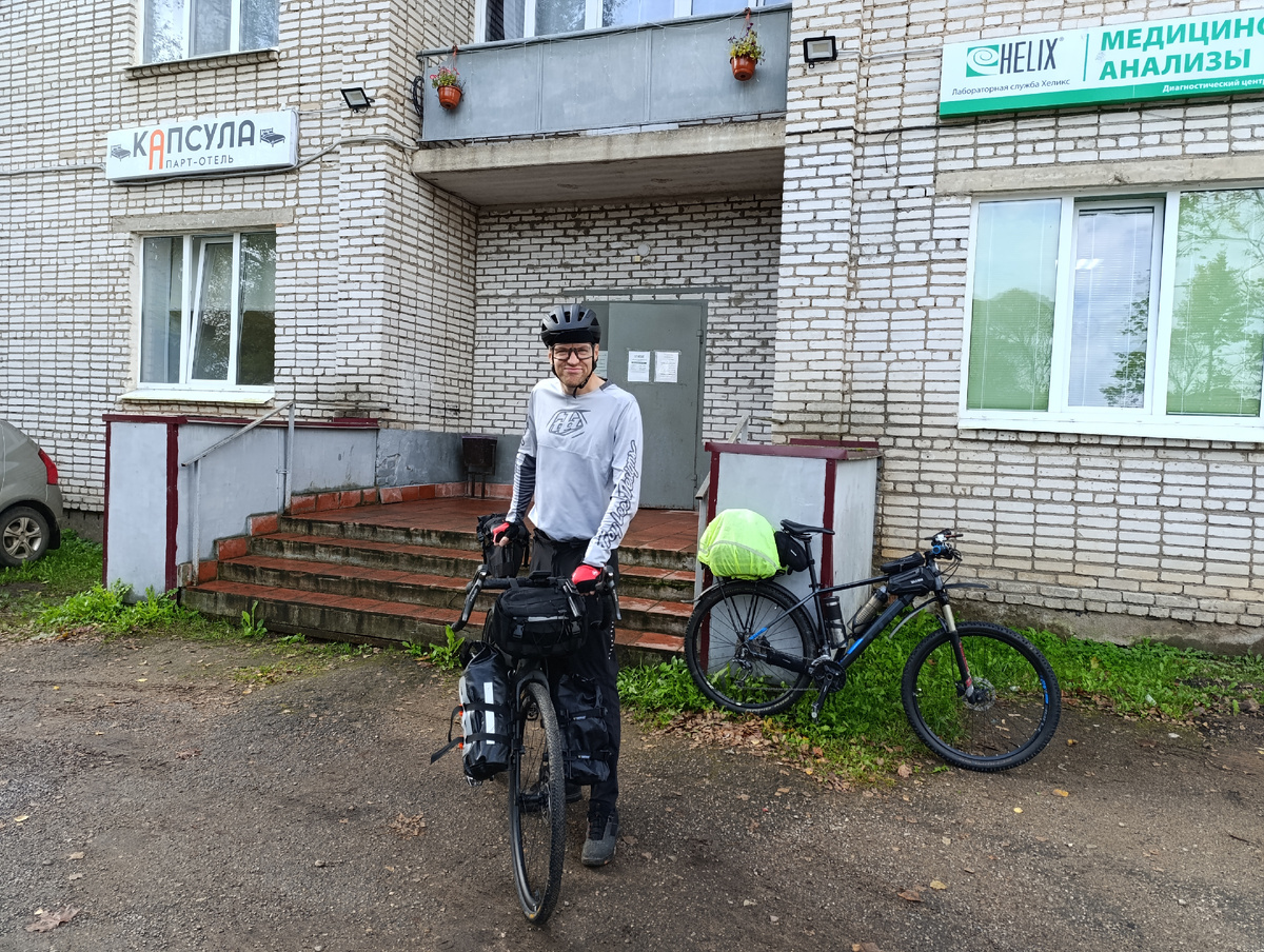 У отеля «Капсула», готовы к старту