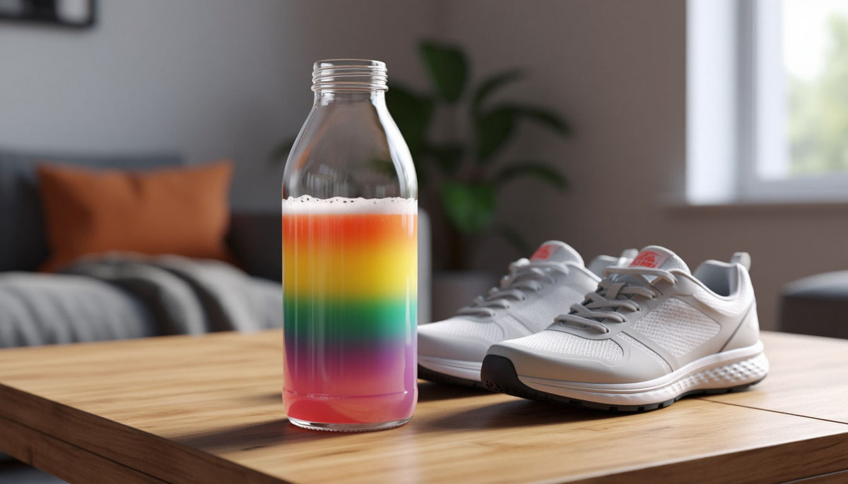 Homemade sports drink with berries. Источник Шедеврум