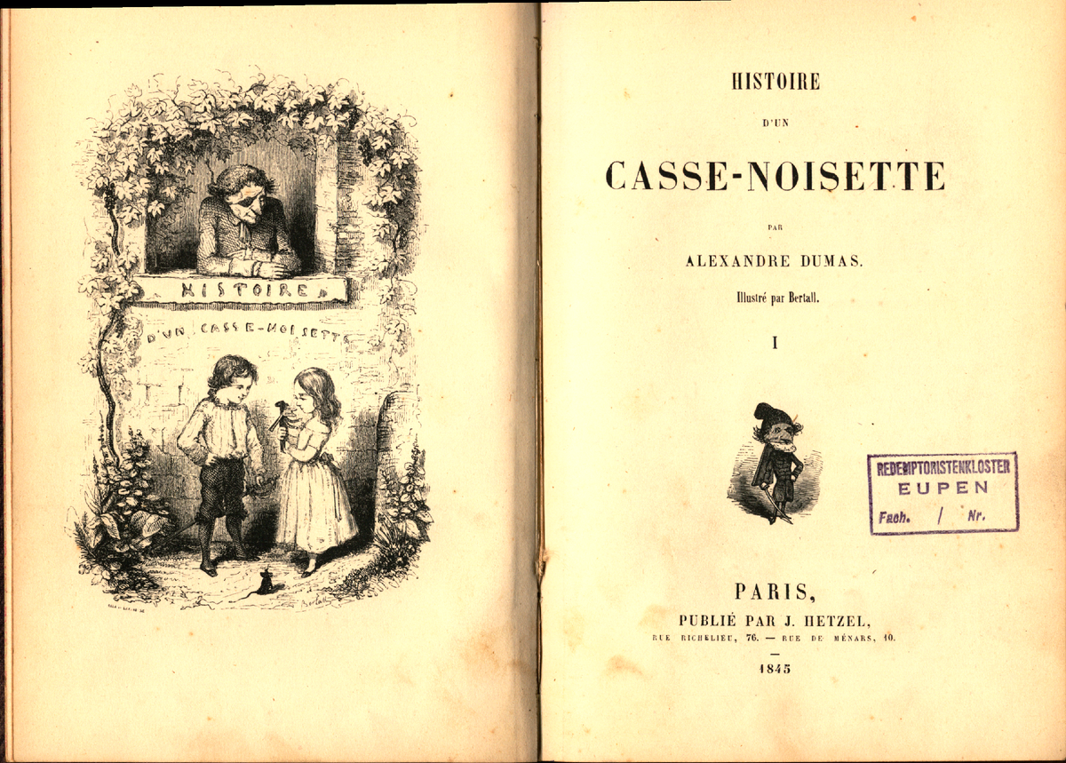 «История Щелкунчика», автор А. Дюма, 1845 г.