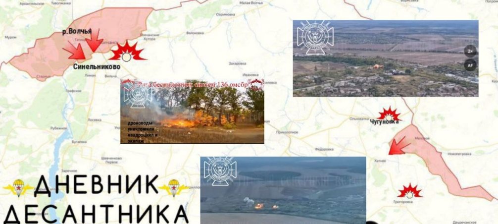    Карта СВО. Ситуация под Харьковым.