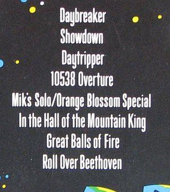 Трек-лист альбома