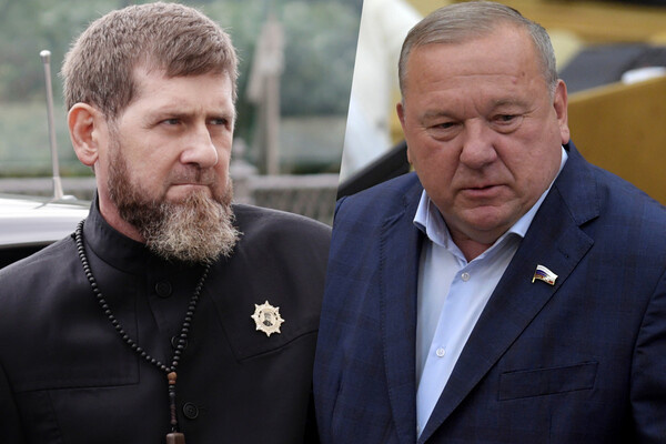 Рамзан Кадыров и Владимир Шаманов / РИА Новости  