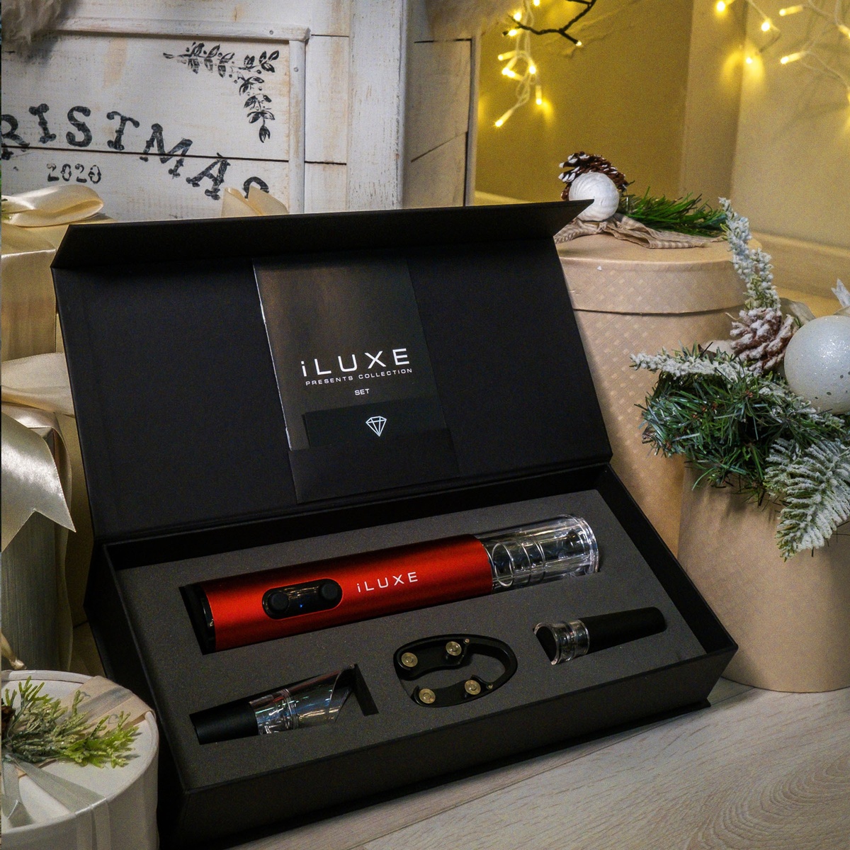 Подарочный набор сомелье iLUXE Prestige Soul Red