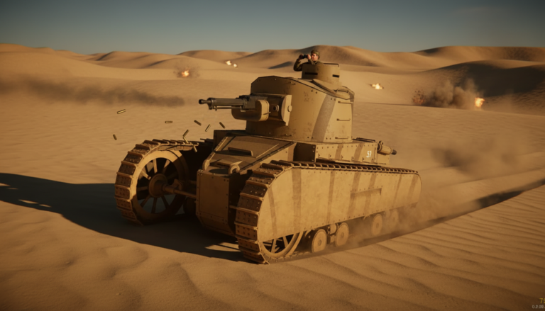 Опытный Rolls-Royce Mk I I вооружённый 37-мм Пом-помом