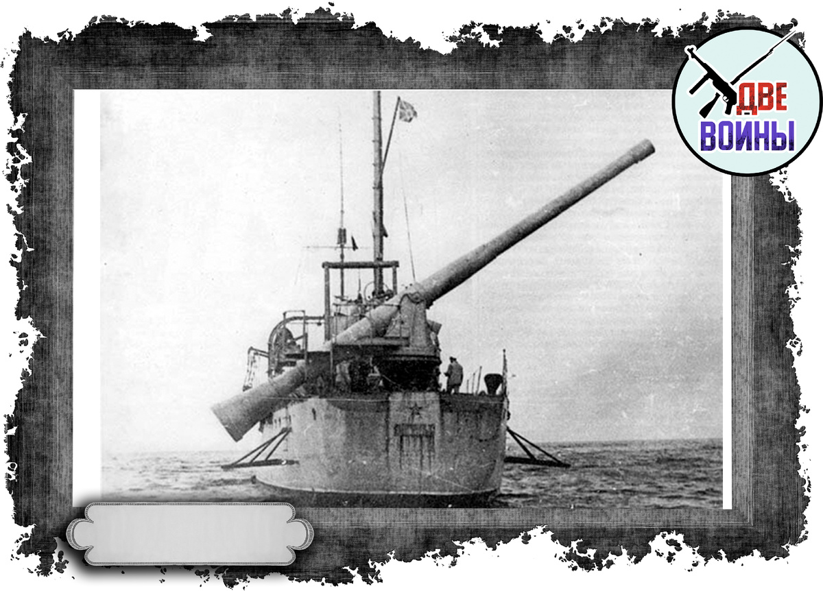 Пушка Курчевского на эсминце. Фото в открытом доступе