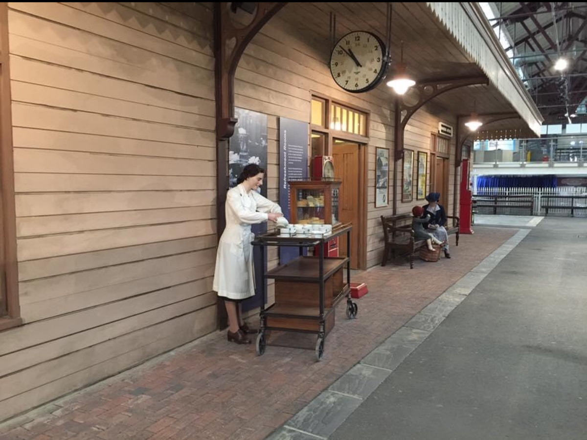 На перроне. Фото автора.