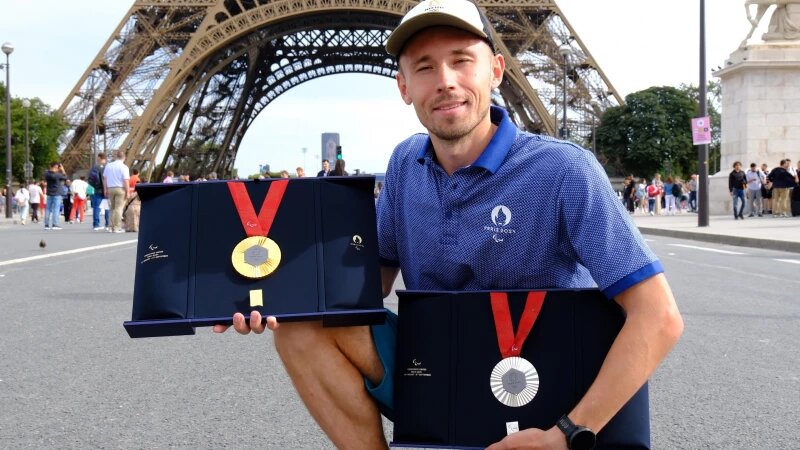     Паралимпиец-легкоатлет Александр Костин. Александр Костин