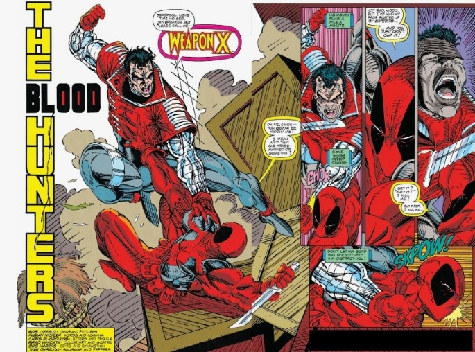 Дэдпул в старом комиксе