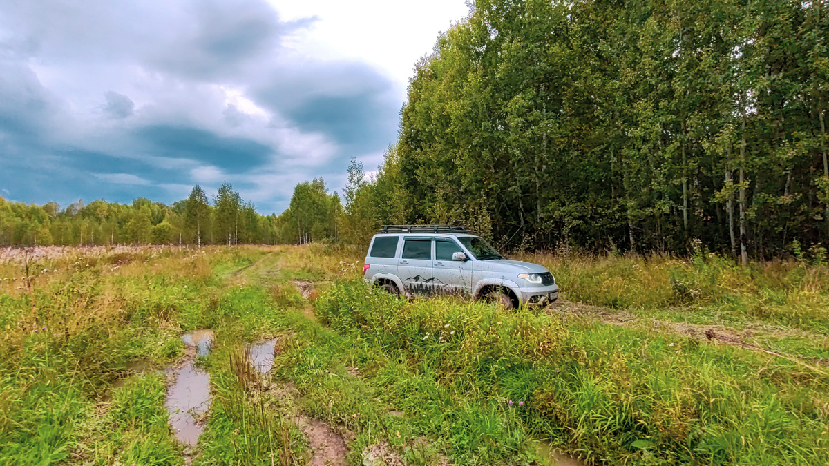 Где-то на бездорожье Кузбасса