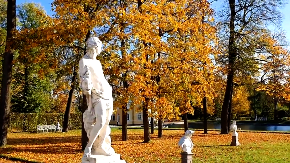волшебная осень в Царском Селе