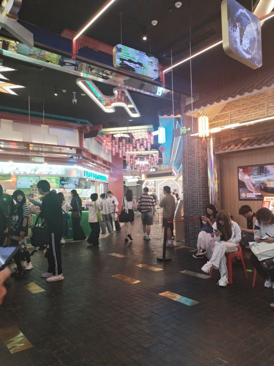 Фудкорт в Пекине