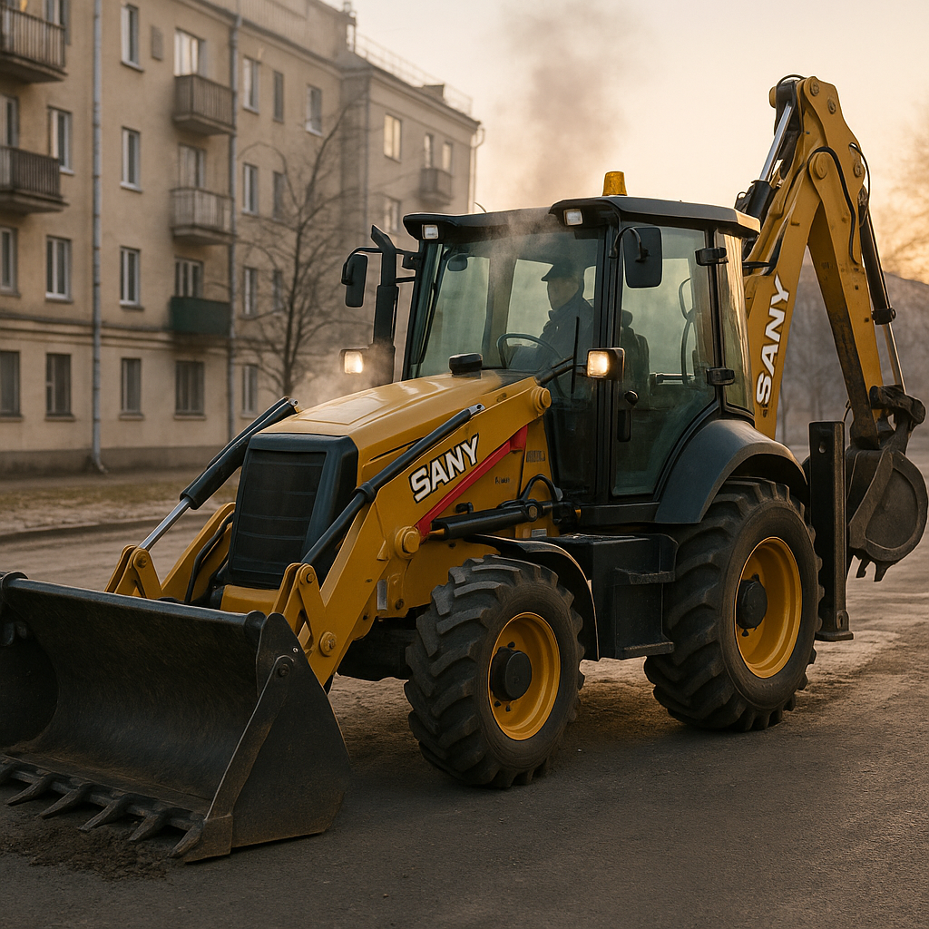    Какой экскаватор-погрузчик выбрать в 2025: цены, чек-лист по регионам РФ и когда выгоднее связка SANY экскаватор + фронтальный погрузчик admin