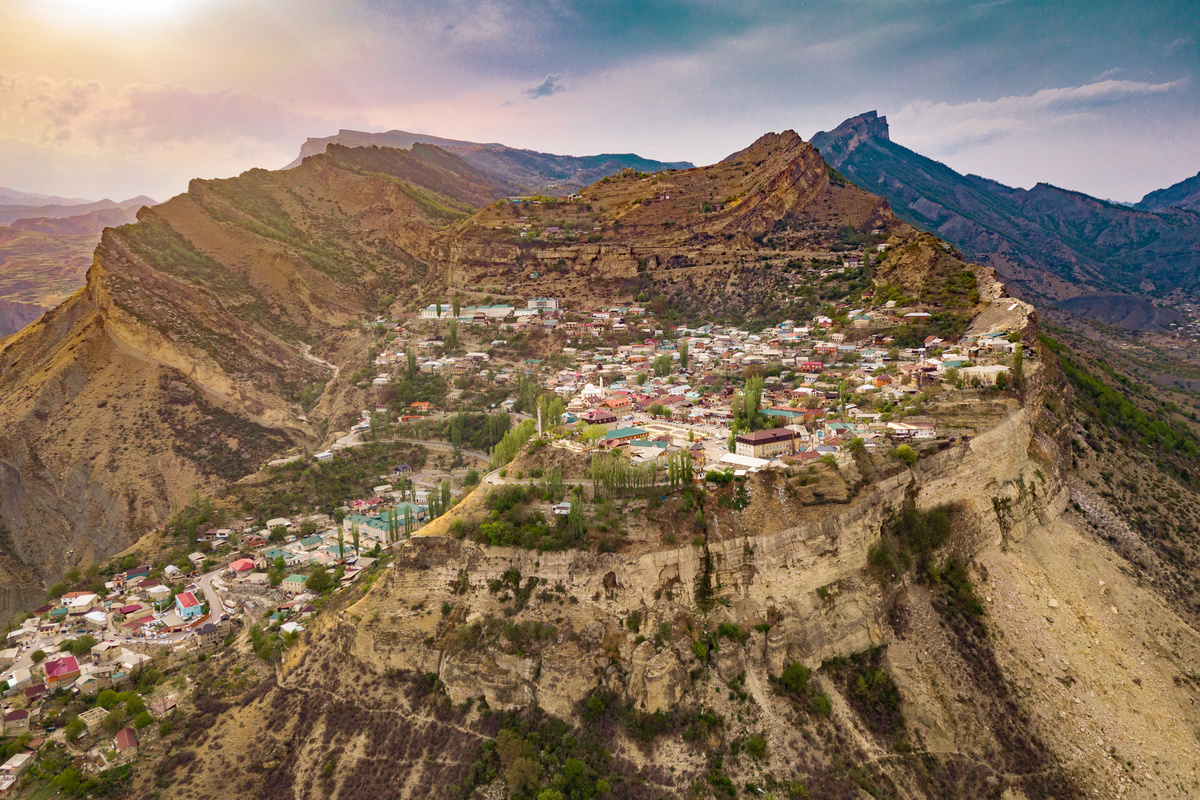 Древний аул Гуниб