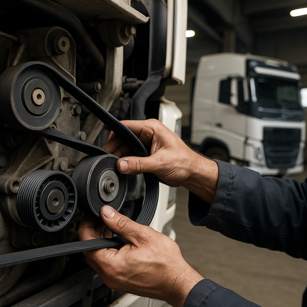    Как подобрать и заменить приводной ремень и ролики Volvo FH: пошаговый гид без простоев admin