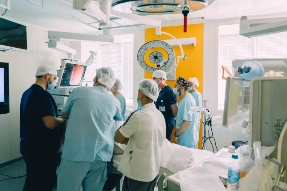    Врачи нашли новое решение помощи пациенту.