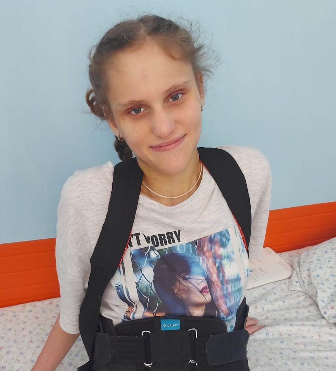 Елизавета на госпитализации в больнице.