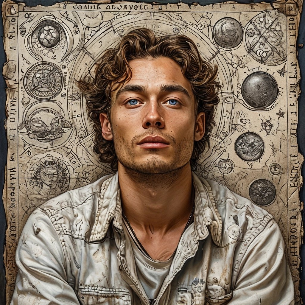 Юра Борисов. Изображение сгенерировано ИИ Шедеврум.