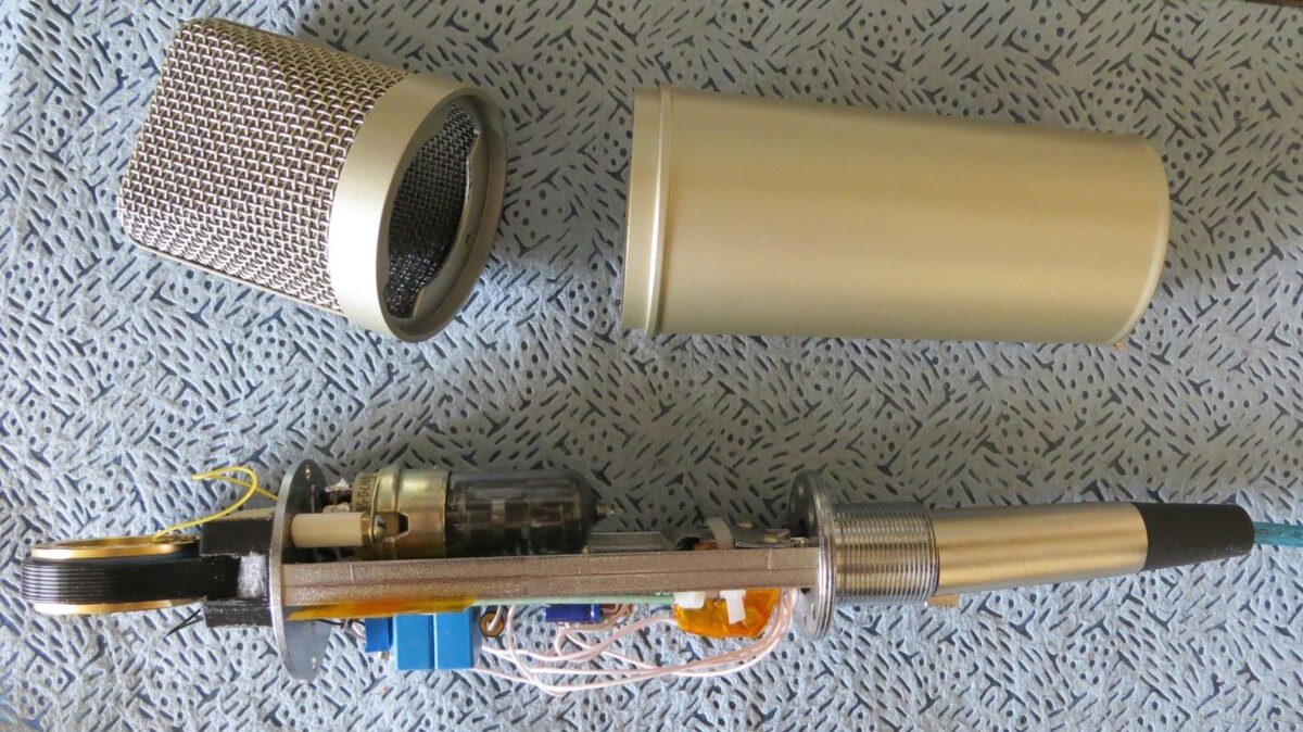 3. Ламповый микрофон на лампе 6ж4п