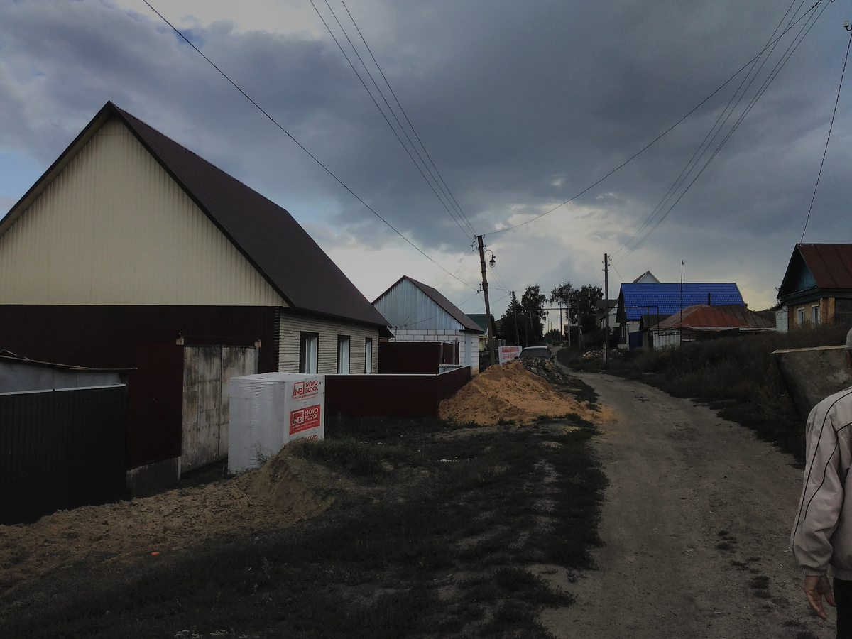 фото автора -наша  сельская улица