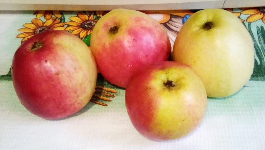 какой сорт яблок не знаю, но очень вкусные и хорошо развариваются за 20 мин....