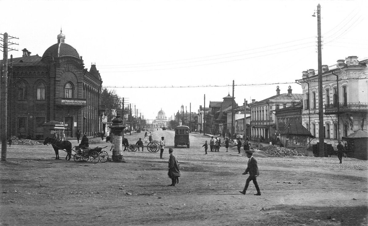 Улица Розы Люксембург, Екатеринбург (Свердловск) 1930-е годы. фото из rg.ru