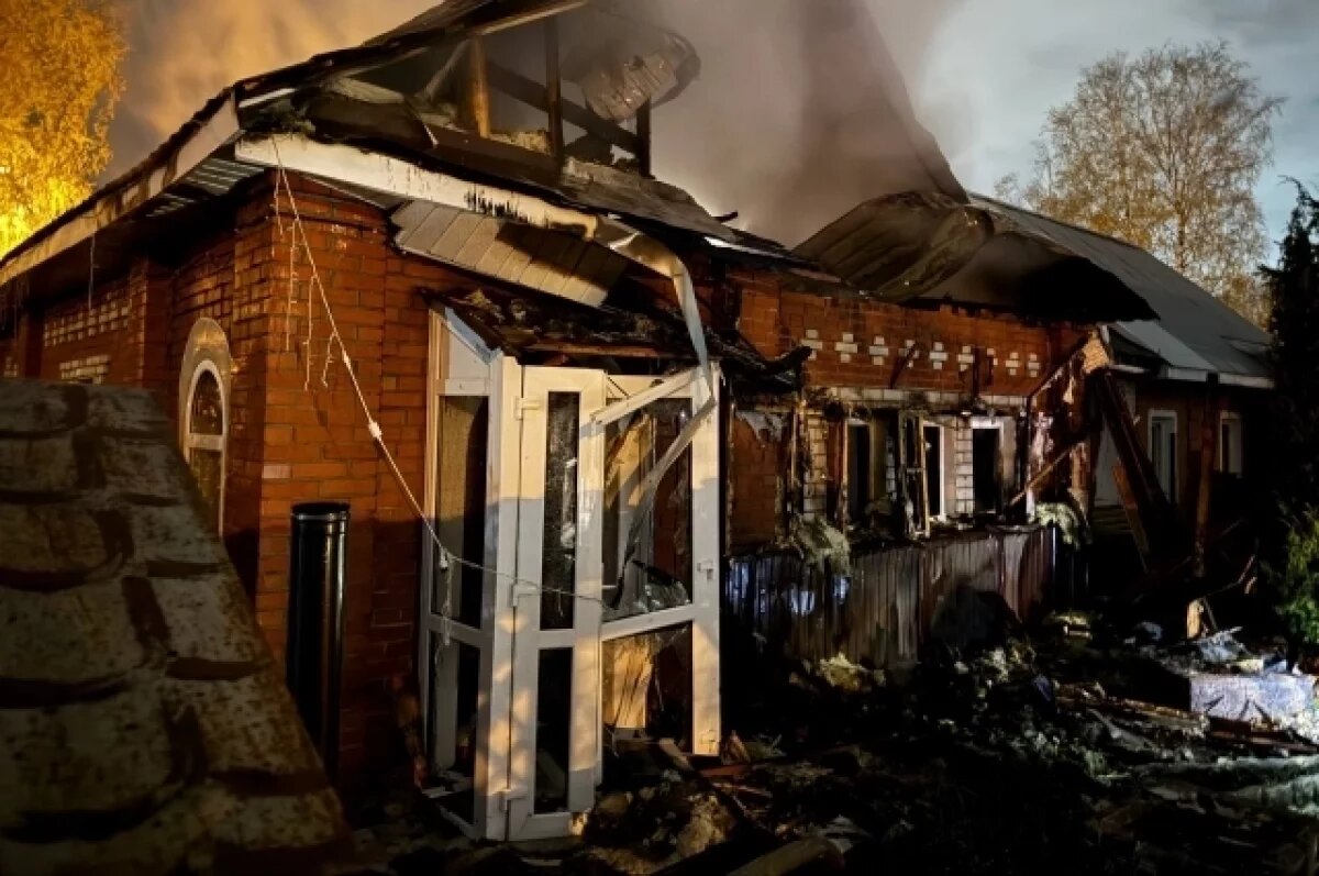    Опубликованы фото с места атаки БПЛА в Пермском крае