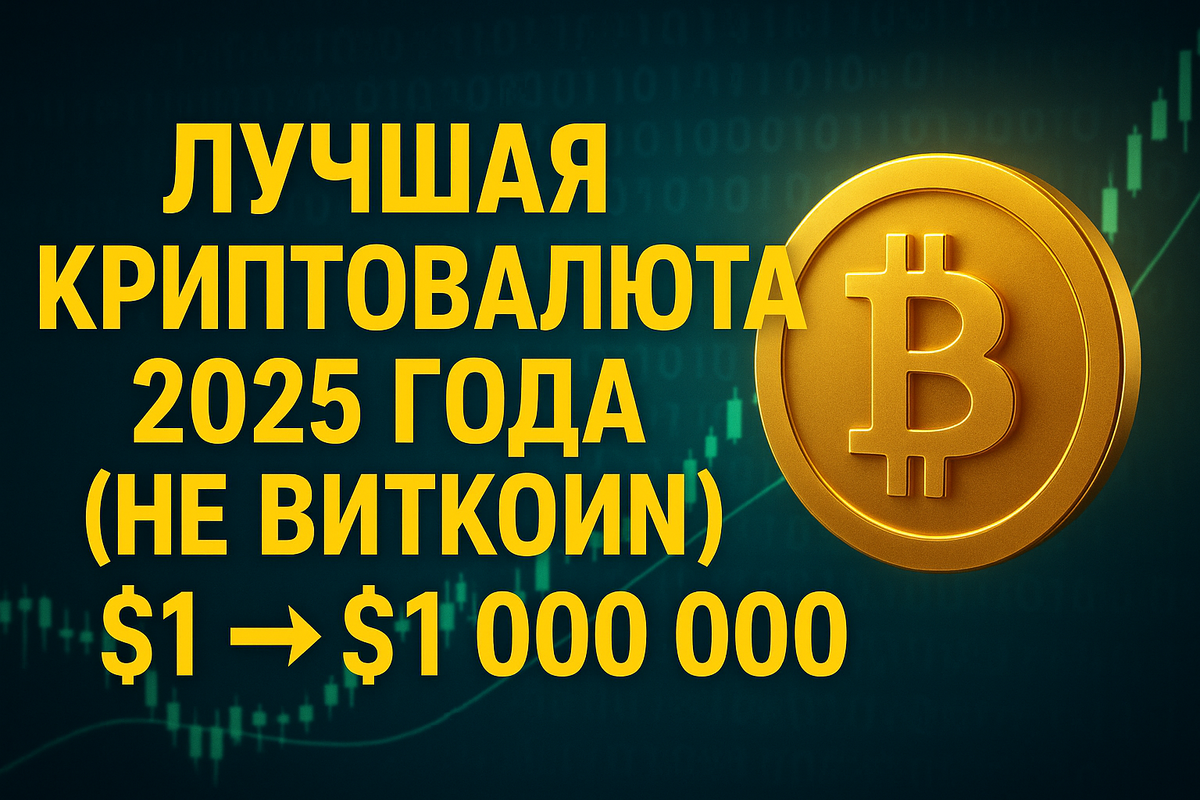 ТОП-1 Лучший Альткоин 2025: из $1 в $1 000 000? Реальный шанс на Bybit