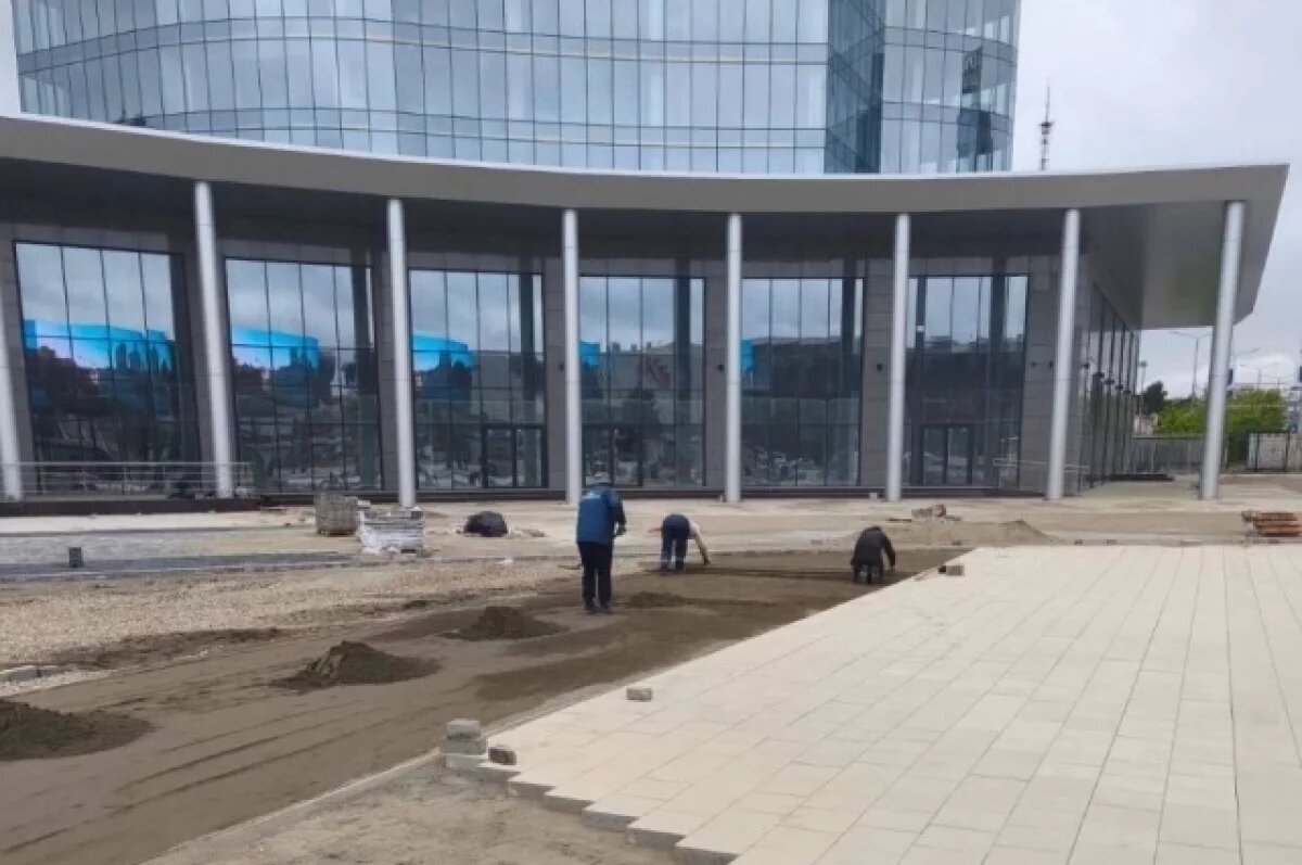    В Ярославле благоустройство площади Труда завершится немного раньше