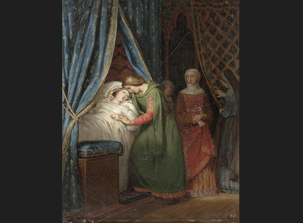 Гийо Сент-Эвр. "Людовик Святой и Маргарита Прованская"