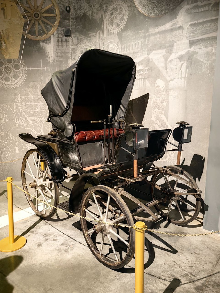 карета на паровом двигателе