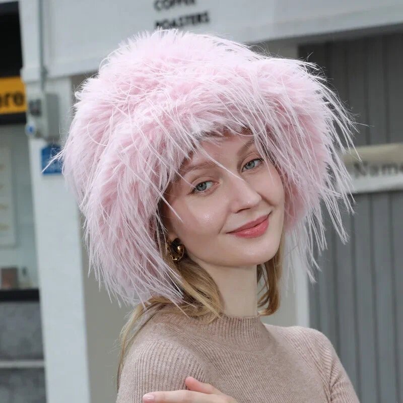 Шапочка из пуха,- BLayha муха